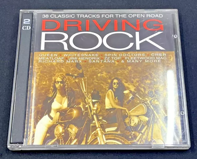 Various Artists DRIVING ROCK. DOUBLE CD 38 Titres TBE