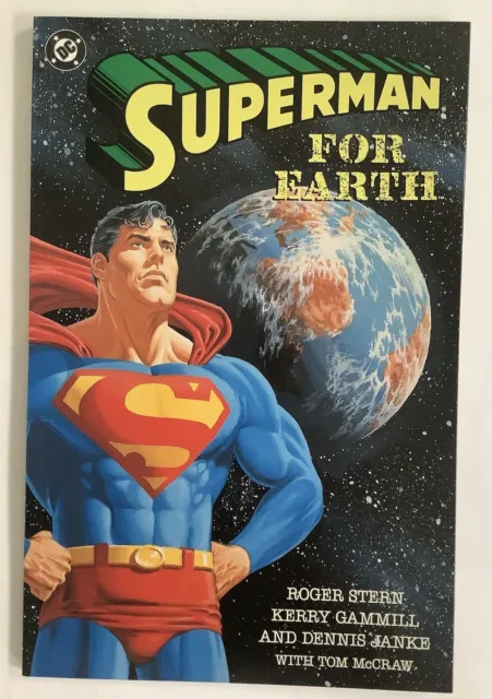 Superman For Earth ~1991 Dc Comics ~ Beautiful Condition ~ Near Mint!