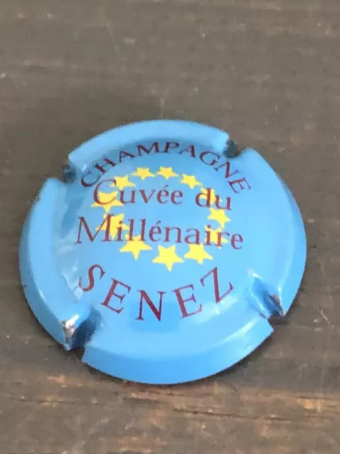 Capsule De Champagne SENEZ Cuvée du Millénaire num 18 devient Rare Aube