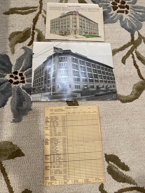 LIFE SAVERS Candy Factory PORT CHESTER NY Production Schedule & Photo Photograph