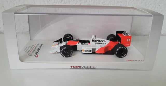 Tsm Modello 1:43 A. Prost Mclaren Honda Mp4-4 Vincitore Monaco Gp. 1988 Marlboro