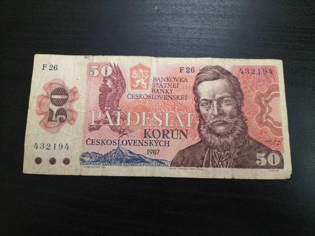 Czechoslovakia 50 Korun 1987