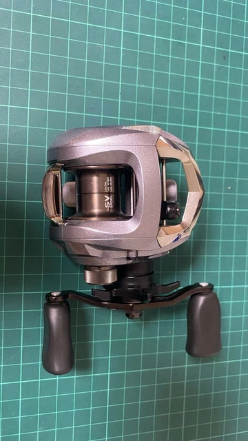 DAIWA SS SV 103 Bait Reel Right Handle Operation Confirmed