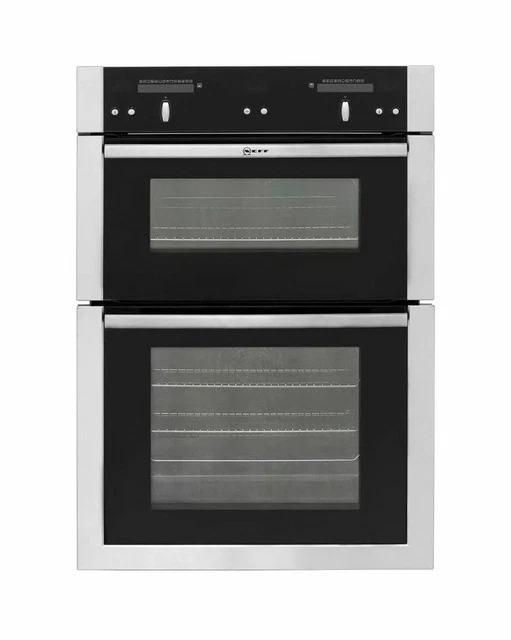 NEFF U16E74N5GB BUILT In Double Oven Stainless Steel Catalytic