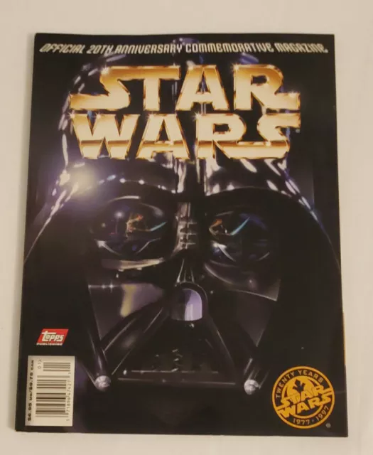 Star Wars Official 20th Anniversary Commemorative Magazine 1977-1997 / Topps