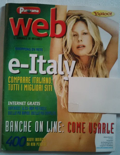 RIVISTA MAX MAGGIO 1997 Alessia Marcuzzi Con Poster Litfiba