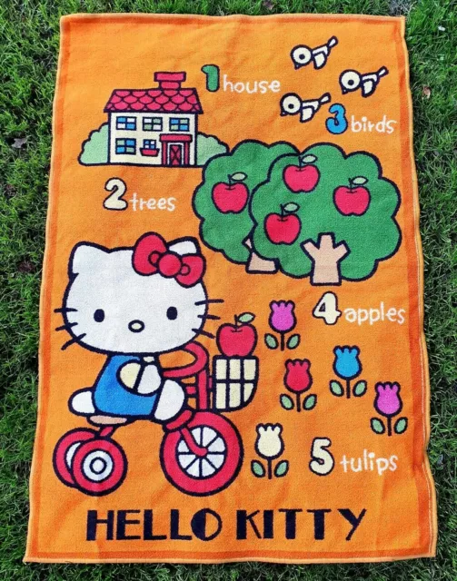 Hello Kitty - Childrens Counting Garden Play Mat - Nursery Rug Crawling Pad