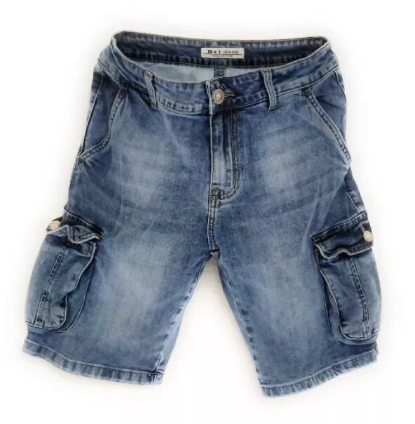 Jeans corti con outlet tasche laterali