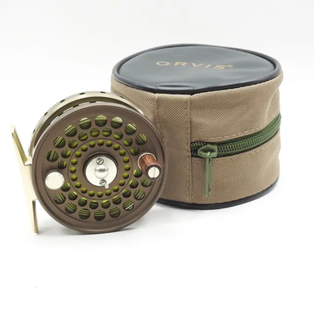 ORVIS CFO 123 Fly Reel with Spare Spool Used, Good Condition