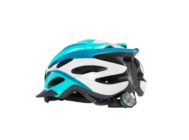 Casco Bici DELIVEROO Bicicletta Luce Omologato Monopattino REGOLABILE bike mtb 3