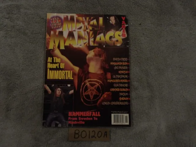 Metal Maniacs Magazine / November 2000 / No Label / At the Heart of Immortal