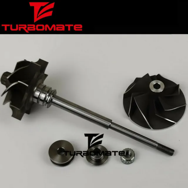 Turbo shaft and wheel 17201-64070 for Toyota Camry Estima Lite/TownAce Vista
