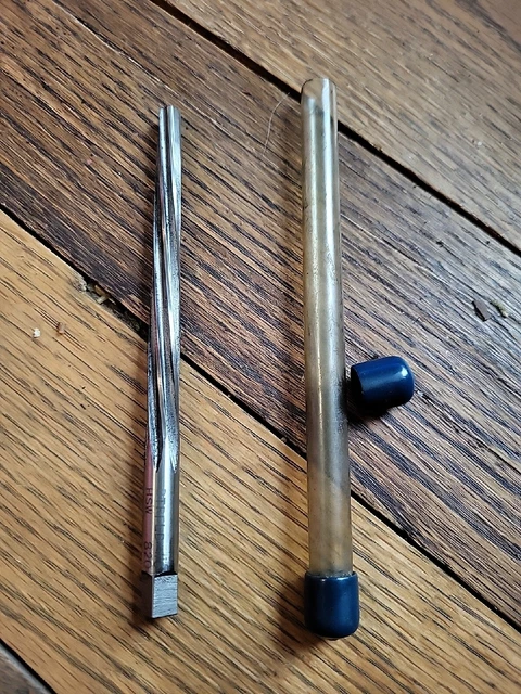 BTRFLD Taper Pin Reamer for size 6 pins HS Spiral Flutes Type VTG USA