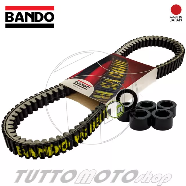 Kit Cinghia + Rulli BANDO ( 17gr 20x15mm ) HONDA SH 125 i 2020 2021 2022 2023