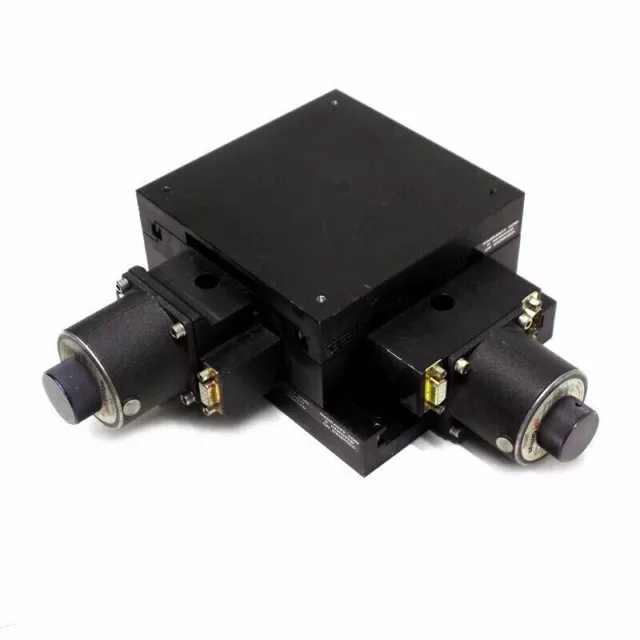 Dual (2) API Gettys 23D-6102BN 5VDC/1A Stepper Motor Actuators in NEAT Z-Stage B