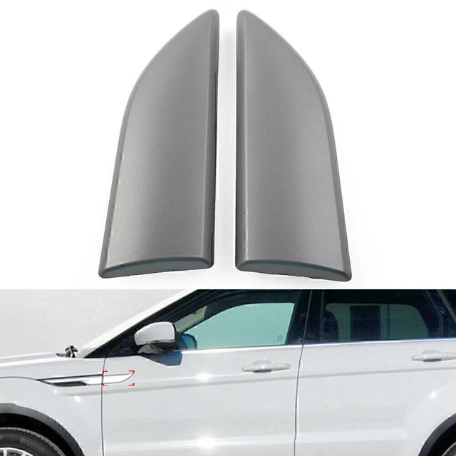Coppia Stampaggio Superiore Porta Anteriore Grigia per Land Rover Range Rover Evoque 12-19