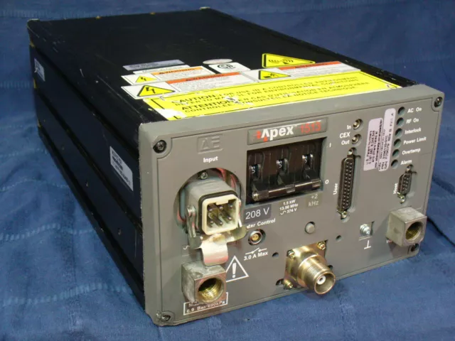 AE APEX 1513 Advanced Energy 3156110-015 LAM 660-063435-003 RF Generator BIAS