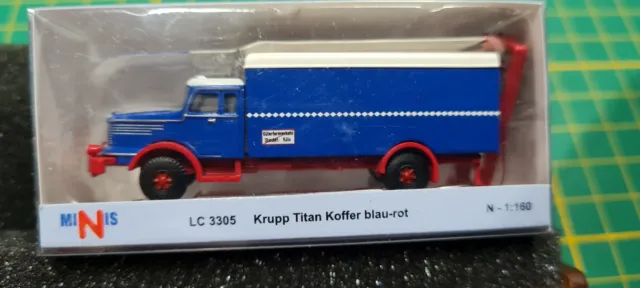 Lemke Minis  1:160  Krupp Titan Spur N