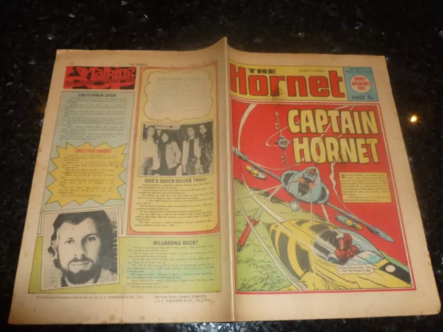 The HORNET - Issue 601 - Date 15/03/1975 - UK Paper Comic