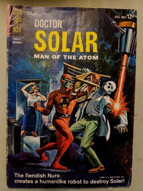 Doctor Solar Man Of The Atom # 6 Gold Key Silver Age Comic Book Sci-Fi 1963