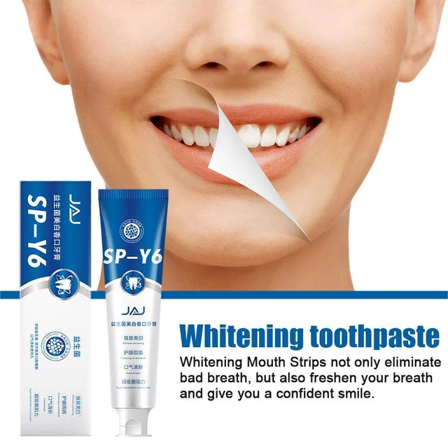 Pasta dental blanqueadora probiótica suave SP-Y6 - potente para blanquear los dientes