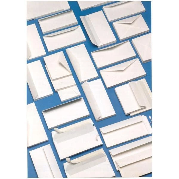 Busta bianca senza finestra - serie Strip 90 - 110x230 mm - 90 gr - Blasetti - c
