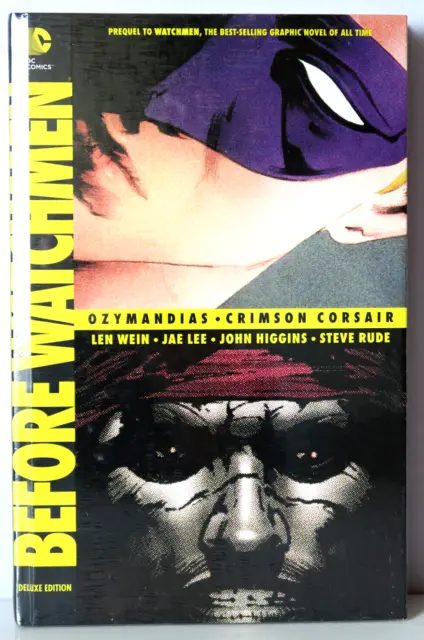 Before Watchmen: Ozymandias/Crimson Corsair Deluxe Ed 2013 Hardcover New SEALED