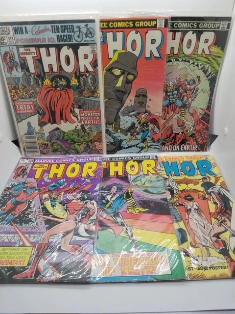 Marvel Comics The Mighty Thor Comic Lot of 6