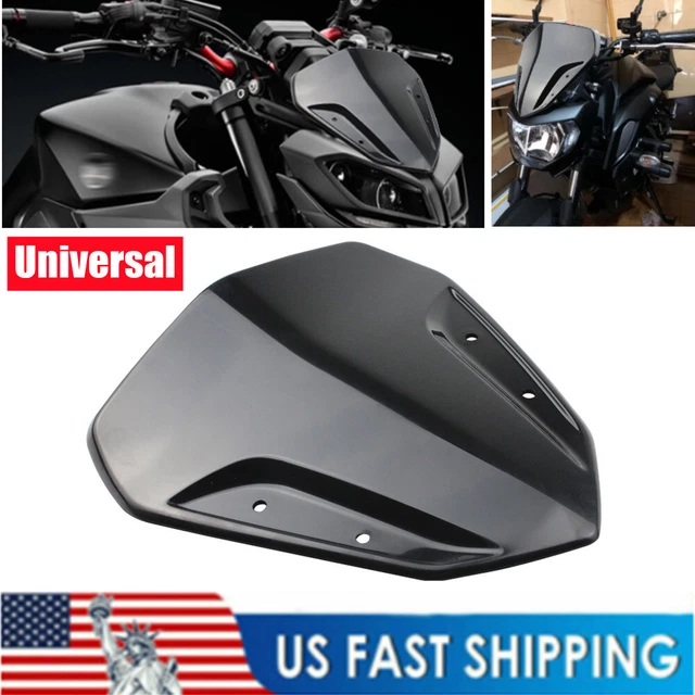 Motorcycle Universal Headlight Fairing Windshield Windscreen Protect Cover Parts