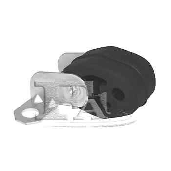 2X Scarico Supporto Staffa di montaggio anteriore FISCHER 113-930 