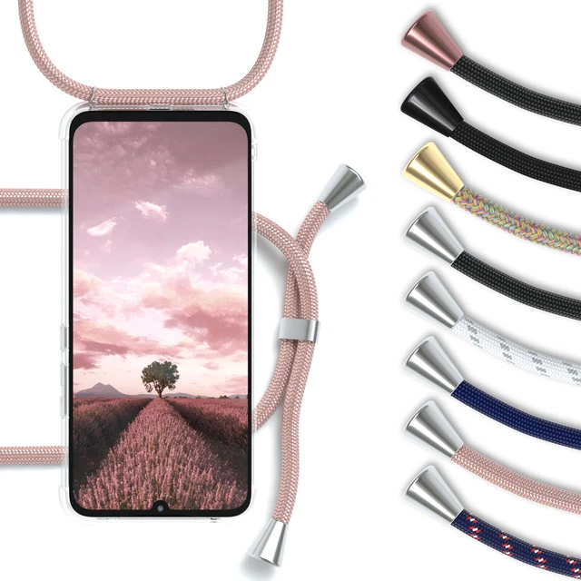EAZY CASE für Xiaomi Mi 10 Lite 5G Hülle mit Band Handykette Silikon Hülle Cover