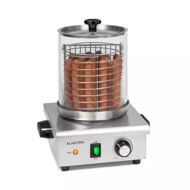 Wurstkocher Gastro Kiosk Würstchenwärmer Bockwurstwärmer Hot Dog Maker 450W 5L