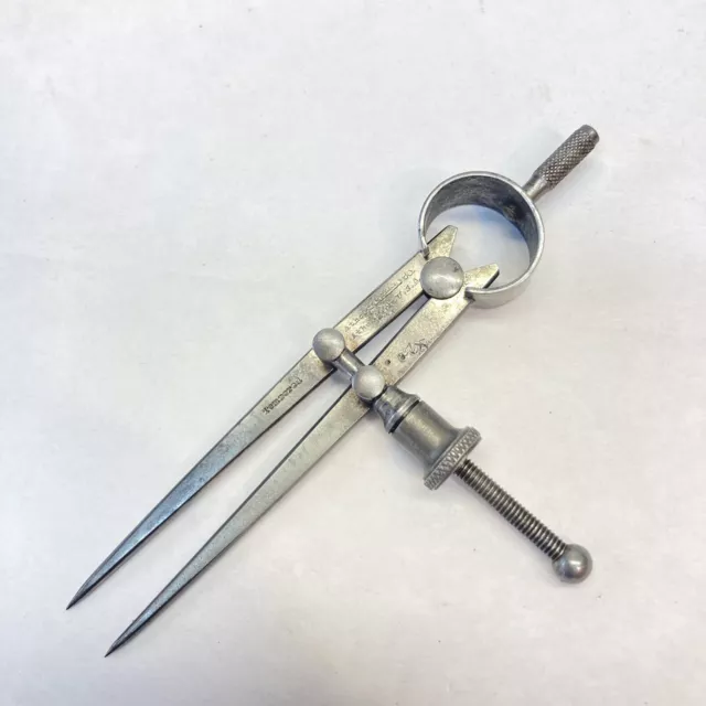 Vintage Athol Machine Co. 3" Spring Divider - Machinist Tool