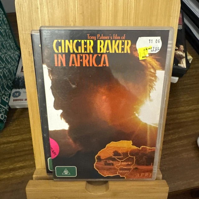 GINGER BAKER IN Africa (DVD, Region 4) EUR 10,98 PicClick FR