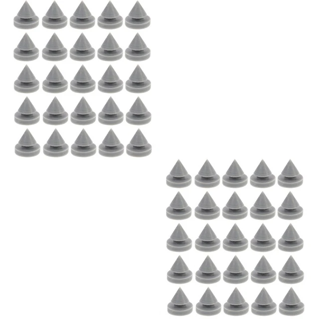 50 pz paraurti in silicone tappo in gomma anticollisione maniglia scorrevole