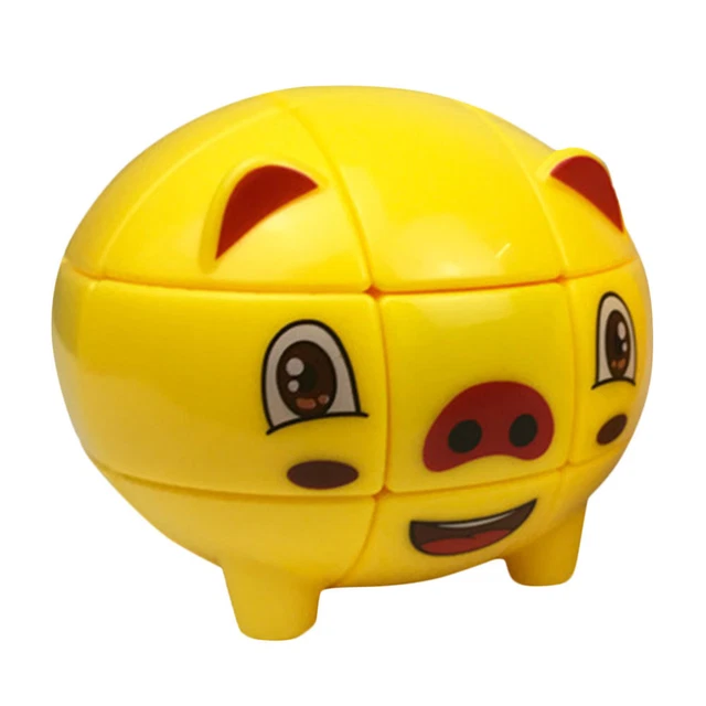Educational Cube Tierspielzeug Lustiges Eierschwein Puzzle Spielzeug