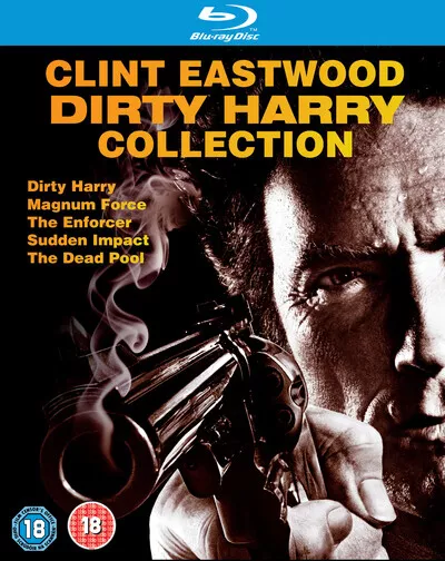 Dirty Harry Collection (Blu-ray) Clint Eastwood Hal Holbrook John Vernon