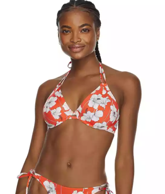 Coco Reef IVORY Printed Convertible Underwire Bikini Swim Top, US