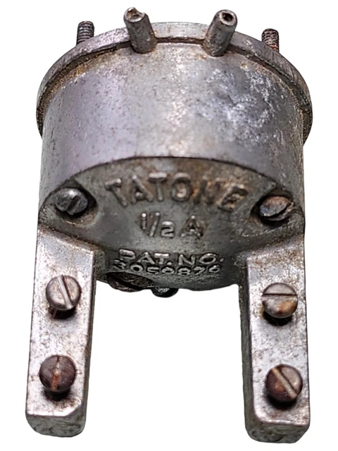 VINTAGE CONTROL LINE Model Airplane Tatone tank engine mount 1/2A Used ...