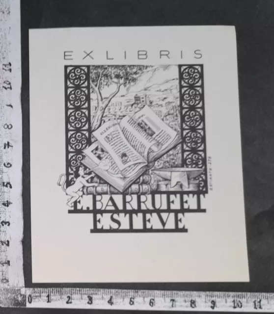 Wunderkammer K Exlibris 353 - " Diavoletta " - * Joan Estiarte * - P