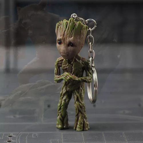 Abasement Little Baby Groot Guardians of the Galaxy vol.2 Key Ring Figur Figuren
