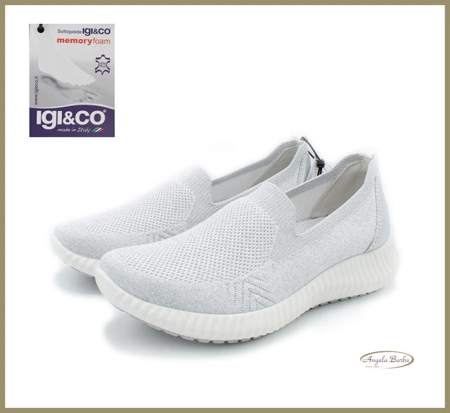 Igi & Co - Chaussures pour Femmes Sportif Baskets Memory Foam IGI&CO à Enfiler