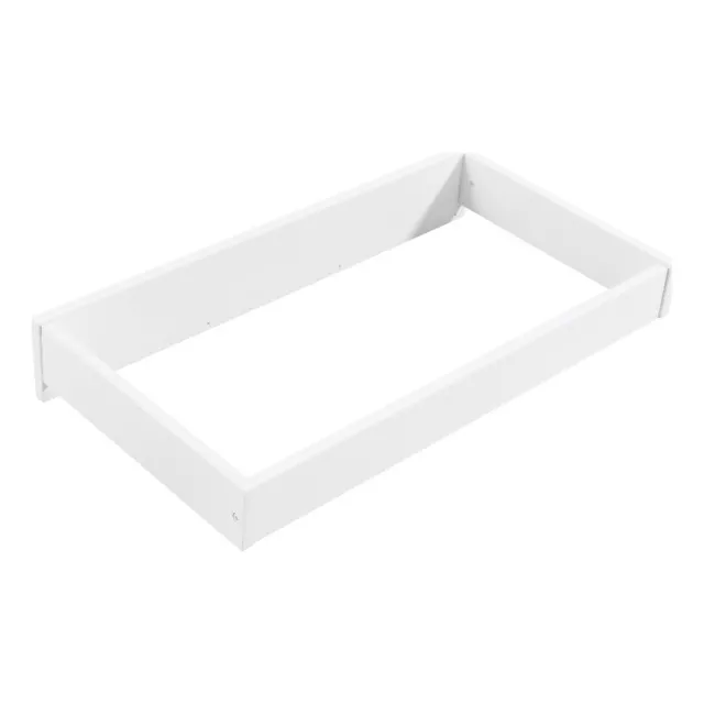 Oxford Baby Universal Wood Changing Topper For 3-Drawer Dresser in Snow White