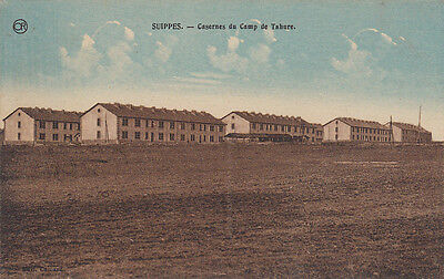 CPA GUERRE 14-18 WW1 MARNE SUIPPES caserne du camp de tahure
