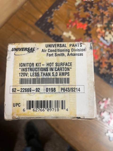 Furnace Ignitor Rheem Rudd 62-22669-92  N.o.s.