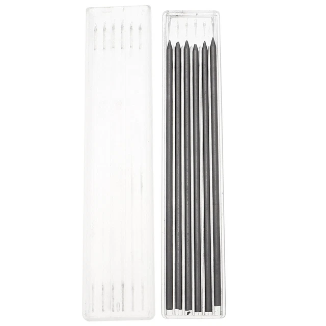 6 Pcs Carpentry Brush Mechanical Marker Pencil Refill Flexible Activity Pen