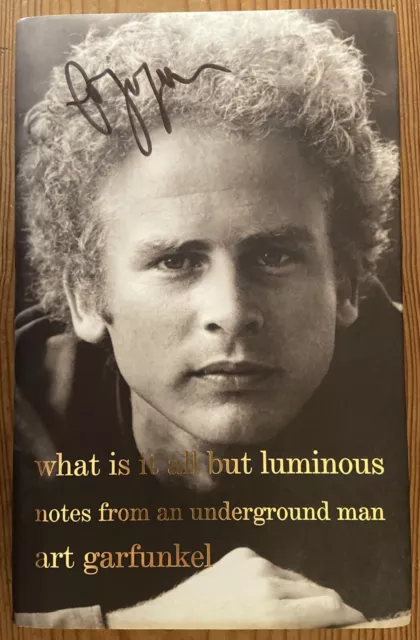 Art Garfunkel signiert Buch Original Unterschrift Signatur Autogramm Signed