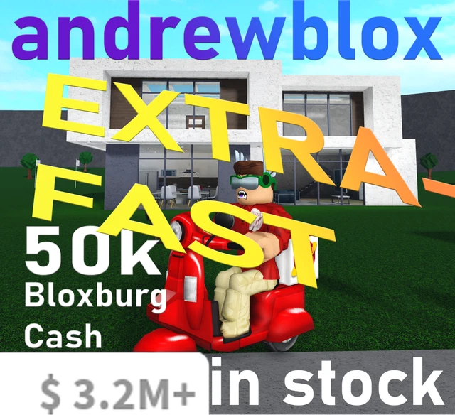 💵 50k Roblox Bloxburg Cash Money !, 100% SAFE 💵(PLEASE READ  DESCRIPTION!)‼️