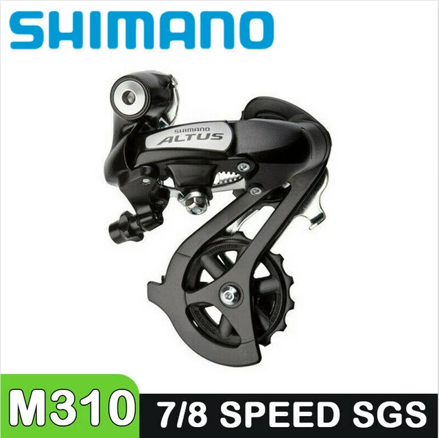 Shimano Altus RD-M310 7/8 21/24 Speed MTB Bike Cycling Rear Derailleur Black