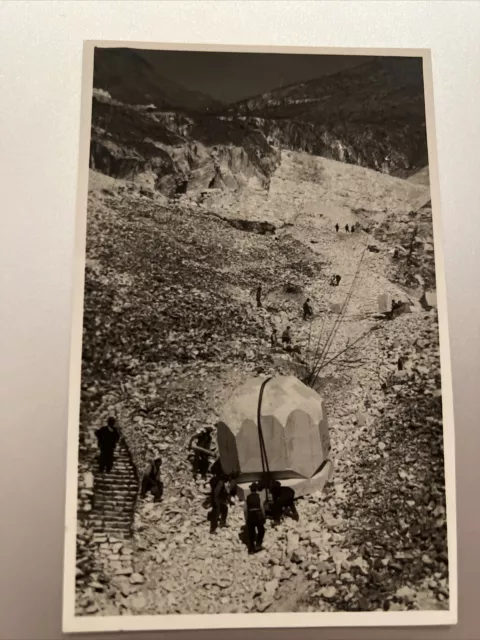 cartolina cave alpi apuane massa e carrara toscana